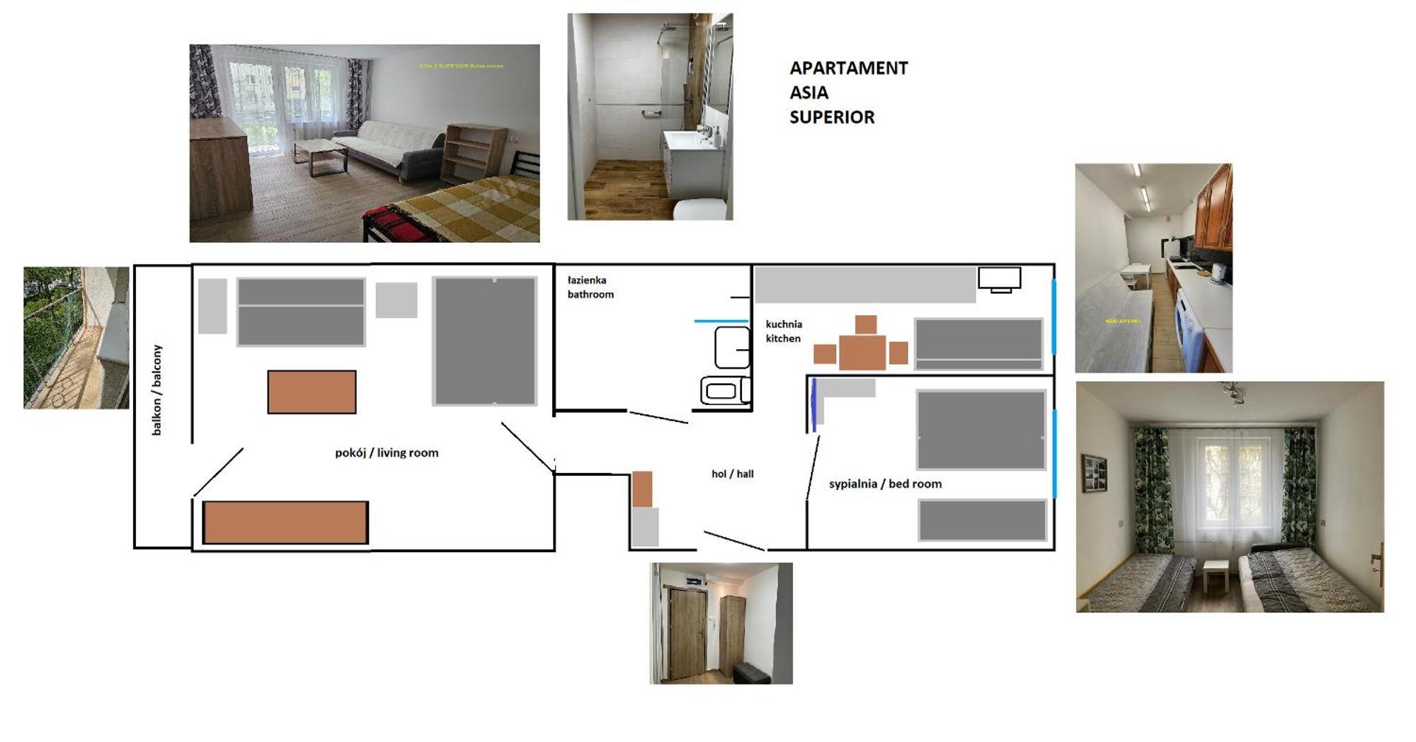 Apartamenty Asia Kraków Exteriör bild